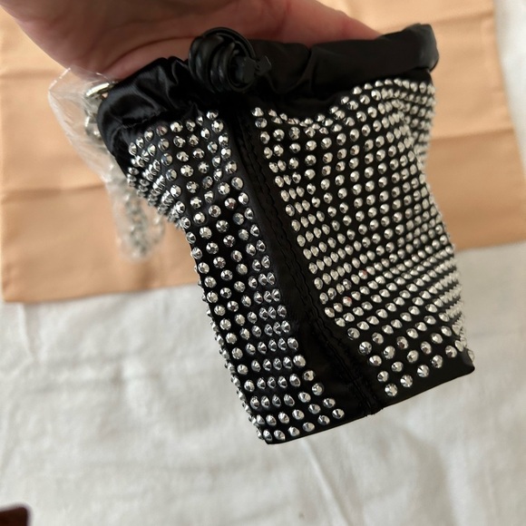 NIP JULES KAE JK108 Brea Black Crystal Crossbody Bag with Dust Bag - Picture 10 of 12